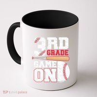 3rd Grade Game On Back To School Baseball Boy Third Grade Coffee Mug thumb 0