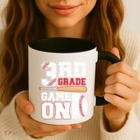 3rd Grade Game On Back To School Baseball Boy Third Grade Coffee Mug thumb 3