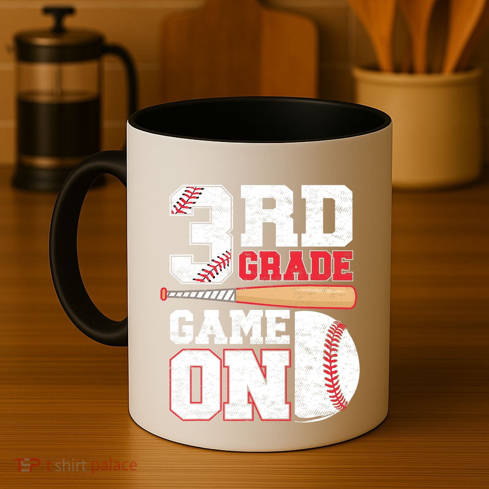 3rd Grade Game On Back To School Baseball Boy Third Grade Coffee Mug