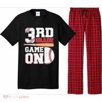 3rd Grade Game On Back To School Baseball Boy Third Grade Pajama Set thumb 0