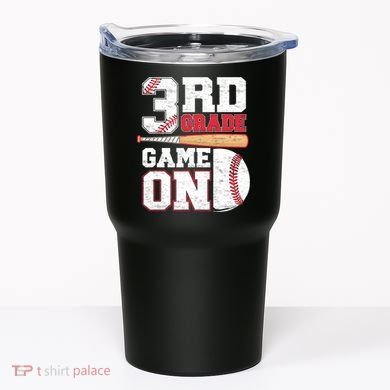 3rd Grade Game On Back To School Baseball Boy Third Grade Tumbler