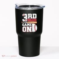 3rd Grade Game On Back To School Baseball Boy Third Grade Tumbler thumb 0