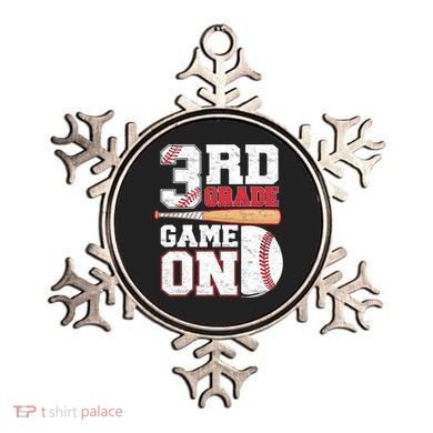 3rd Grade Game On Back To School Baseball Boy Third Grade Ornament