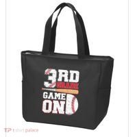 3rd Grade Game On Back To School Baseball Boy Third Grade Tote Bag thumb 3