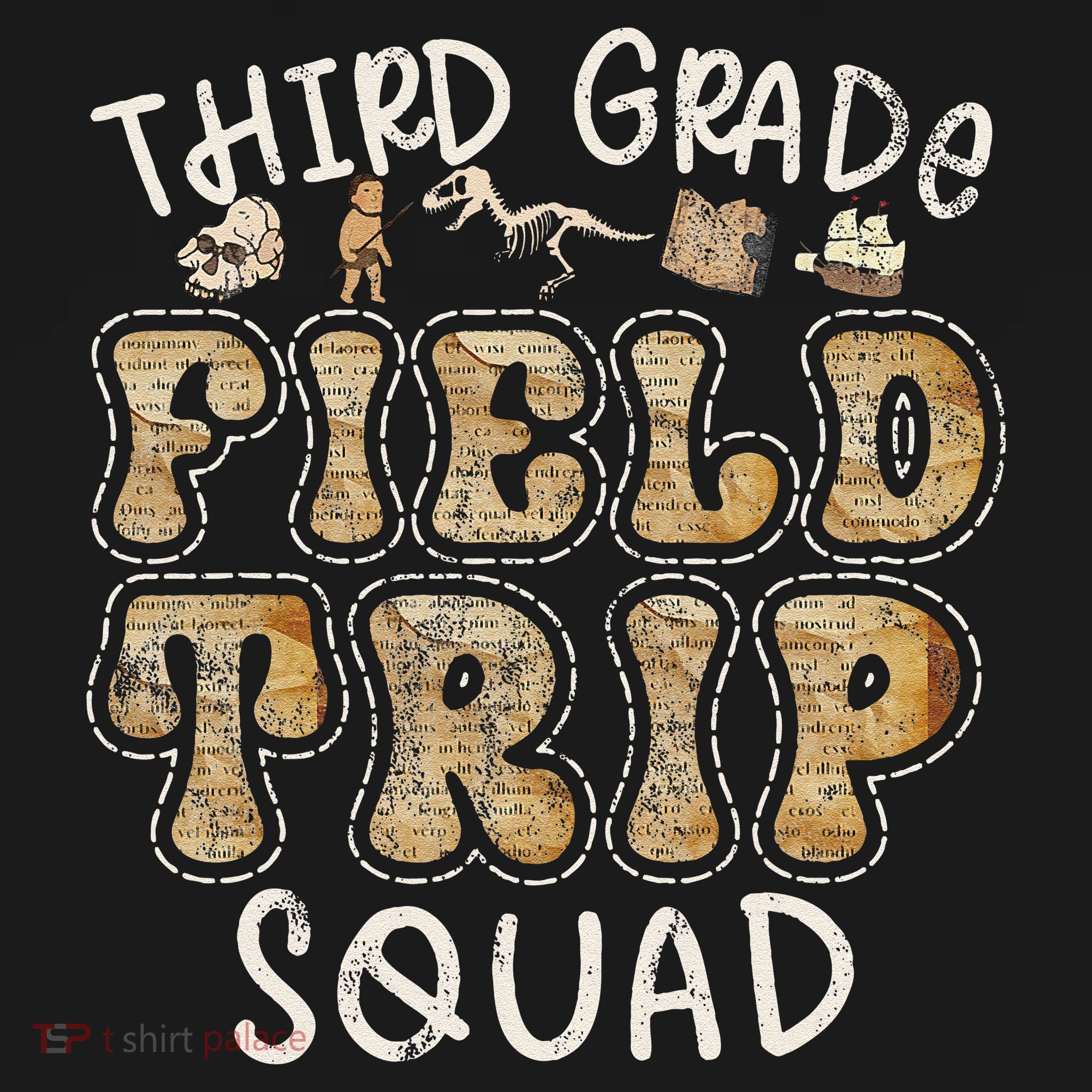 3rd Grade History Museum Field Trip Squad Teacher Student Bucket Hat