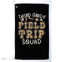 3rd Grade History Museum Field Trip Squad Teacher Student Golf Towel thumb 0
