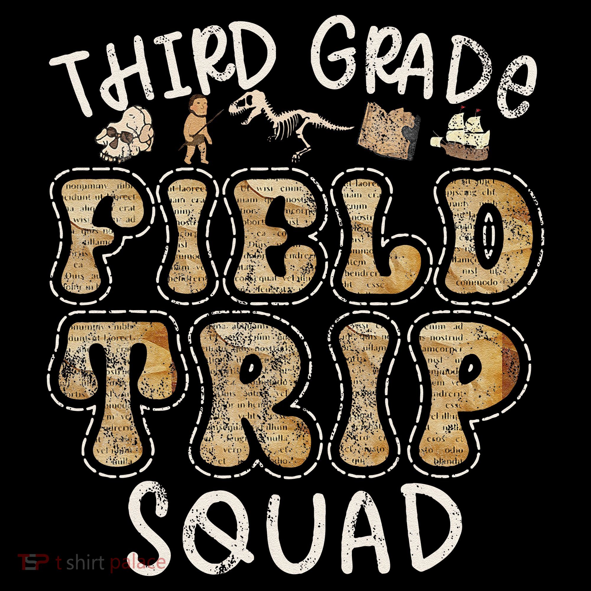 3rd Grade History Museum Field Trip Squad Teacher Student Kids Sweatshirt