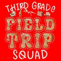 3rd Grade History Museum Field Trip Squad Teacher Student Santa Hat thumb 1