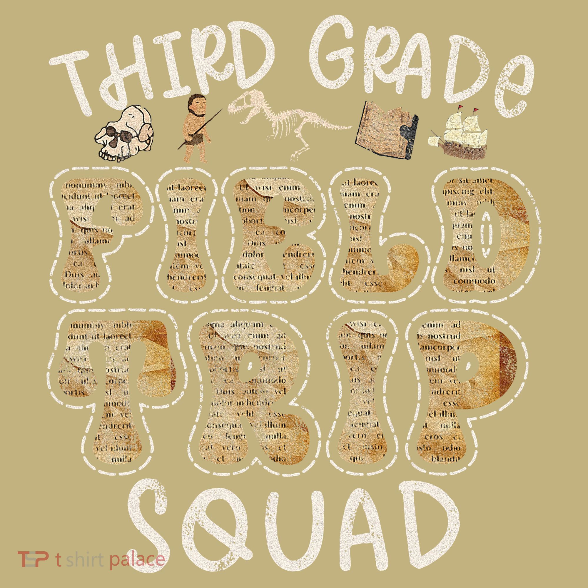 3rd Grade History Museum Field Trip Squad Teacher Student Hoodie