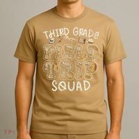 3rd Grade History Museum Field Trip Squad Teacher Student T-Shirt thumb 3