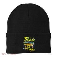 3rd Grade Is My Jam 80s Boombox Third Grade Back To School Beanie thumb 0