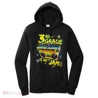3rd Grade Is My Jam 80s Boombox Third Grade Back To School Women's Hoodie thumb 0