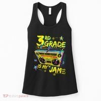 3rd Grade Is My Jam 80s Boombox Third Grade Back To School Women's Tank Top thumb 0