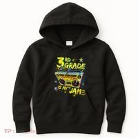 3rd Grade Is My Jam 80s Boombox Third Grade Back To School Kids Hoodie thumb 0