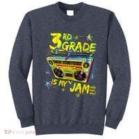 3rd Grade Is My Jam 80s Boombox Third Grade Back To School Sweatshirt thumb 0