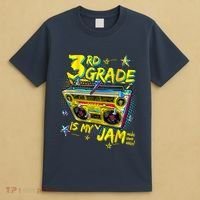 3rd Grade Is My Jam 80s Boombox Third Grade Back To School T-Shirt thumb 4