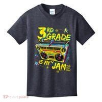 3rd Grade Is My Jam 80s Boombox Third Grade Back To School Kids T-Shirt thumb 0