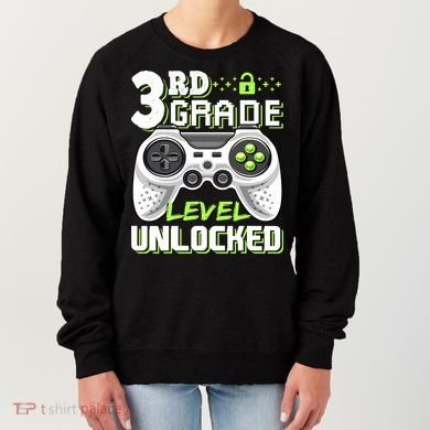 3rd Grade Level Unlocked For Back To School Women's Sweatshirt