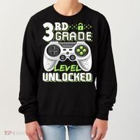 3rd Grade Level Unlocked For Back To School Women's Sweatshirt thumb 0