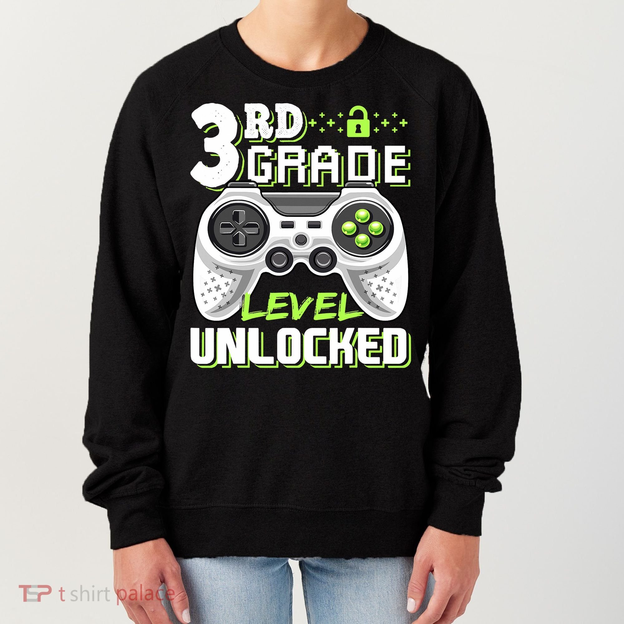 3rd Grade Level Unlocked For Back To School Women's Sweatshirt