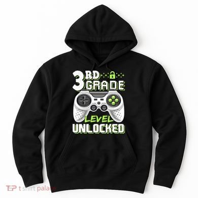 3rd Grade Level Unlocked For Back To School Hoodie