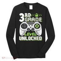 3rd Grade Level Unlocked For Back To School Long Sleeve Shirt thumb 0