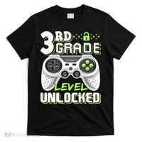 3rd Grade Level Unlocked For Back To School T-Shirt thumb 0