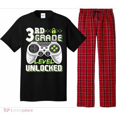 3rd Grade Level Unlocked For Back To School Pajama Set