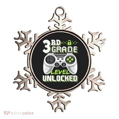 3rd Grade Level Unlocked For Back To School Ornament