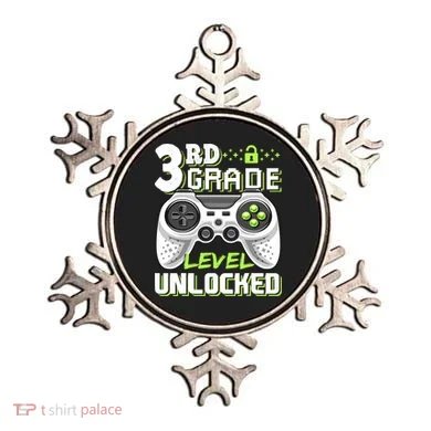3rd Grade Level Unlocked For Back To School Ornament