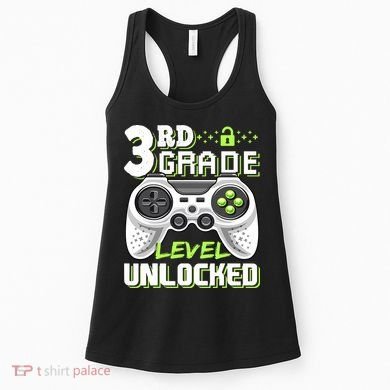 3rd Grade Level Unlocked For Back To School Women's Tank Top