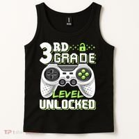 3rd Grade Level Unlocked For Back To School Tank Top thumb 2