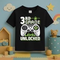 3rd Grade Level Unlocked For Back To School Toddler T-Shirt thumb 3