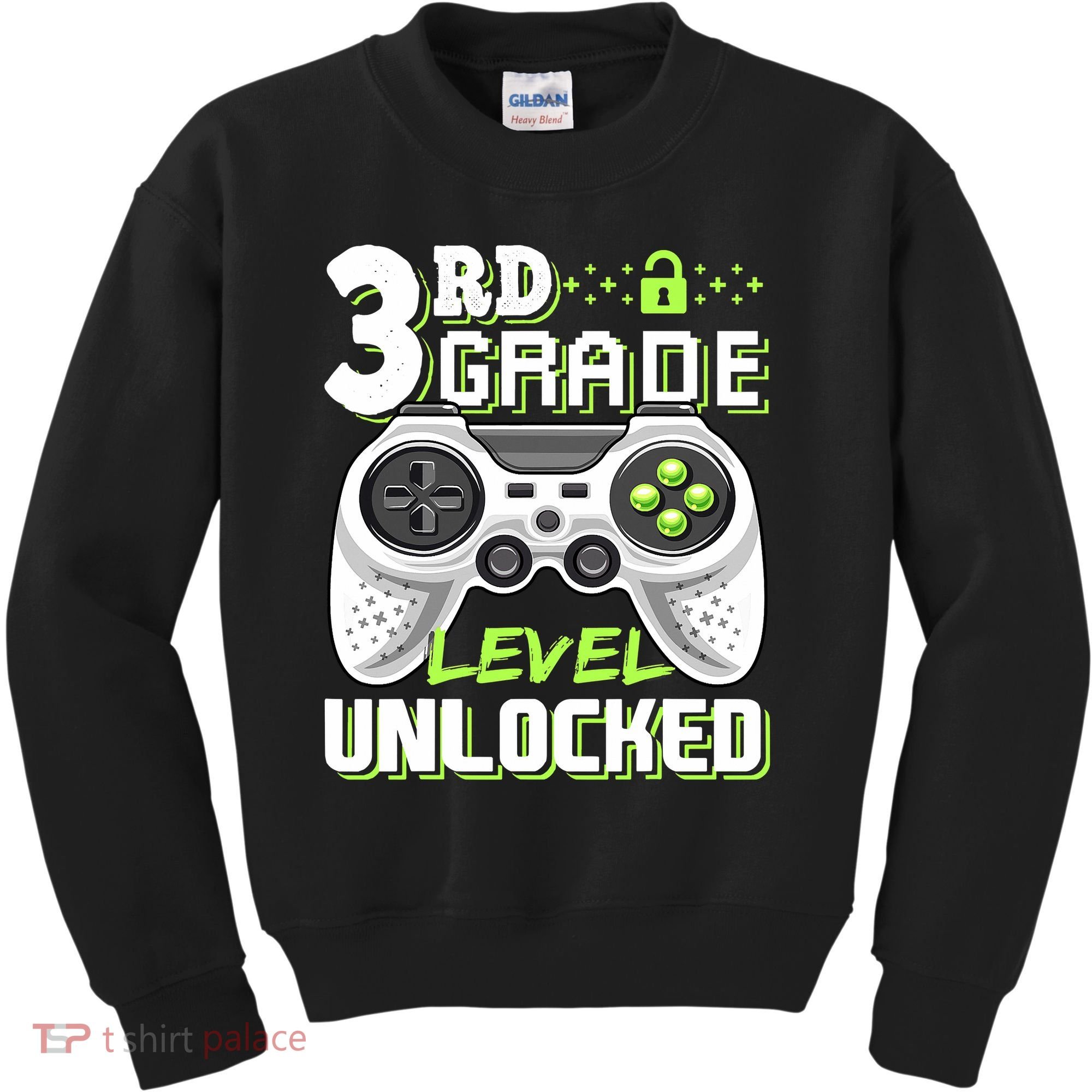 3rd Grade Level Unlocked For Back To School Kids Sweatshirt