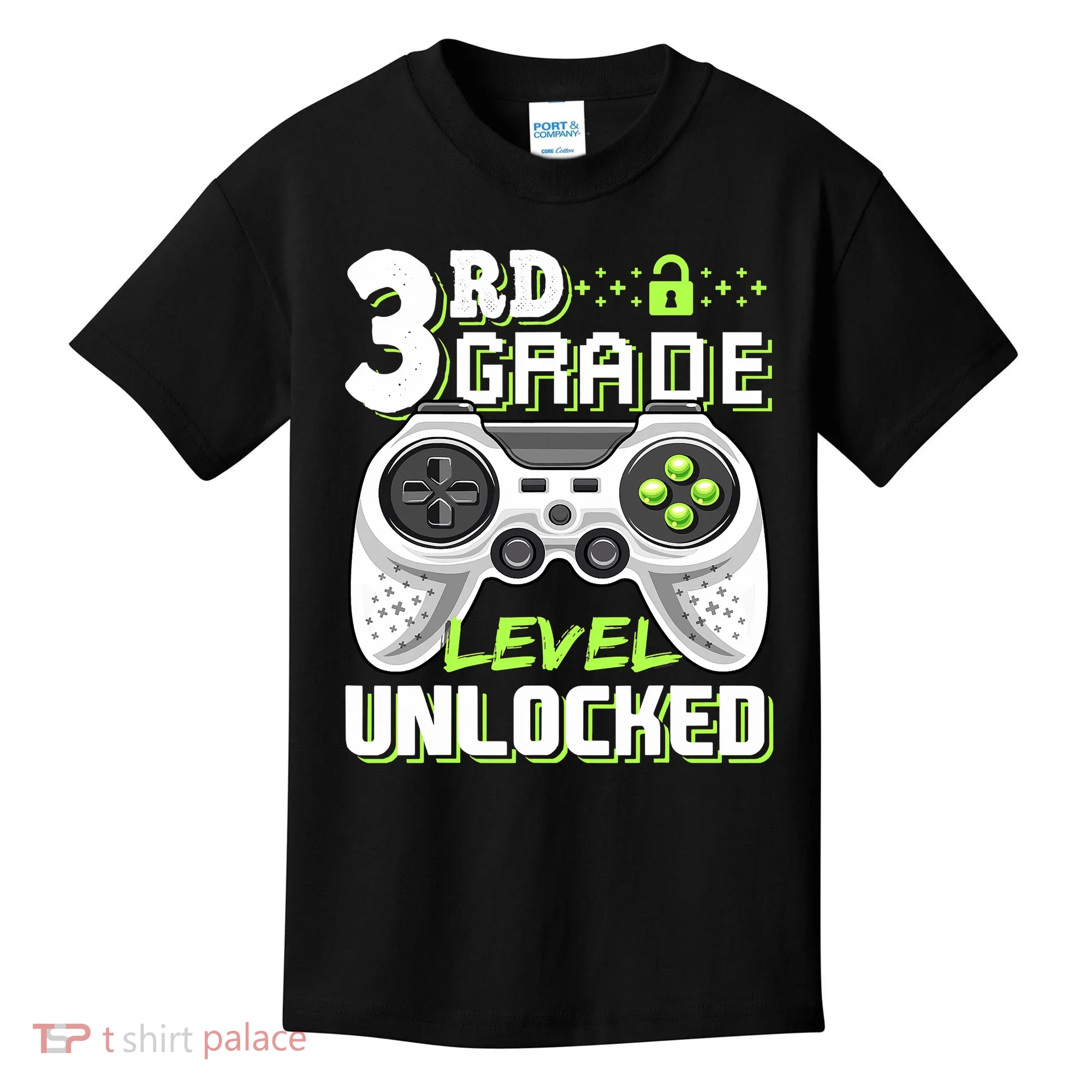 3rd Grade Level Unlocked For Back To School Kids T-Shirt