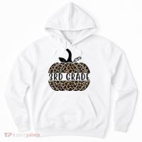 3rd Grade Leopard Pumpkin Hoodie thumb 0