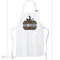 3rd Grade Leopard Pumpkin Apron thumb 0