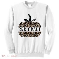 3rd Grade Leopard Pumpkin Sweatshirt thumb 0