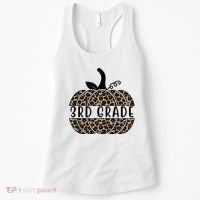3rd Grade Leopard Pumpkin Women's Tank Top thumb 0