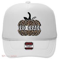 3rd Grade Leopard Pumpkin Hat thumb 0