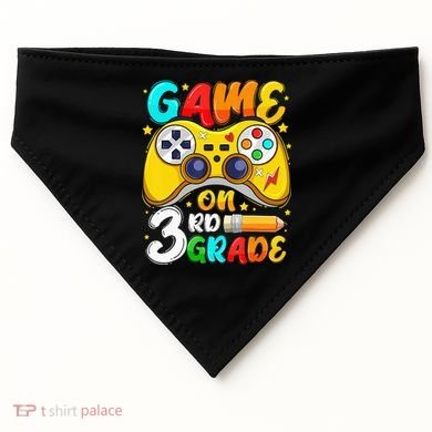 3Rd Grade Level Unlocked Game On 3Rd Grade Back To School USA-Made Doggie Bandana