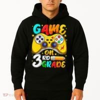3Rd Grade Level Unlocked Game On 3Rd Grade Back To School Hoodie thumb 2
