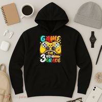 3Rd Grade Level Unlocked Game On 3Rd Grade Back To School Hoodie thumb 3