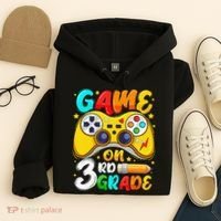 3Rd Grade Level Unlocked Game On 3Rd Grade Back To School Hoodie thumb 4