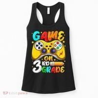3Rd Grade Level Unlocked Game On 3Rd Grade Back To School Women's Tank Top thumb 0