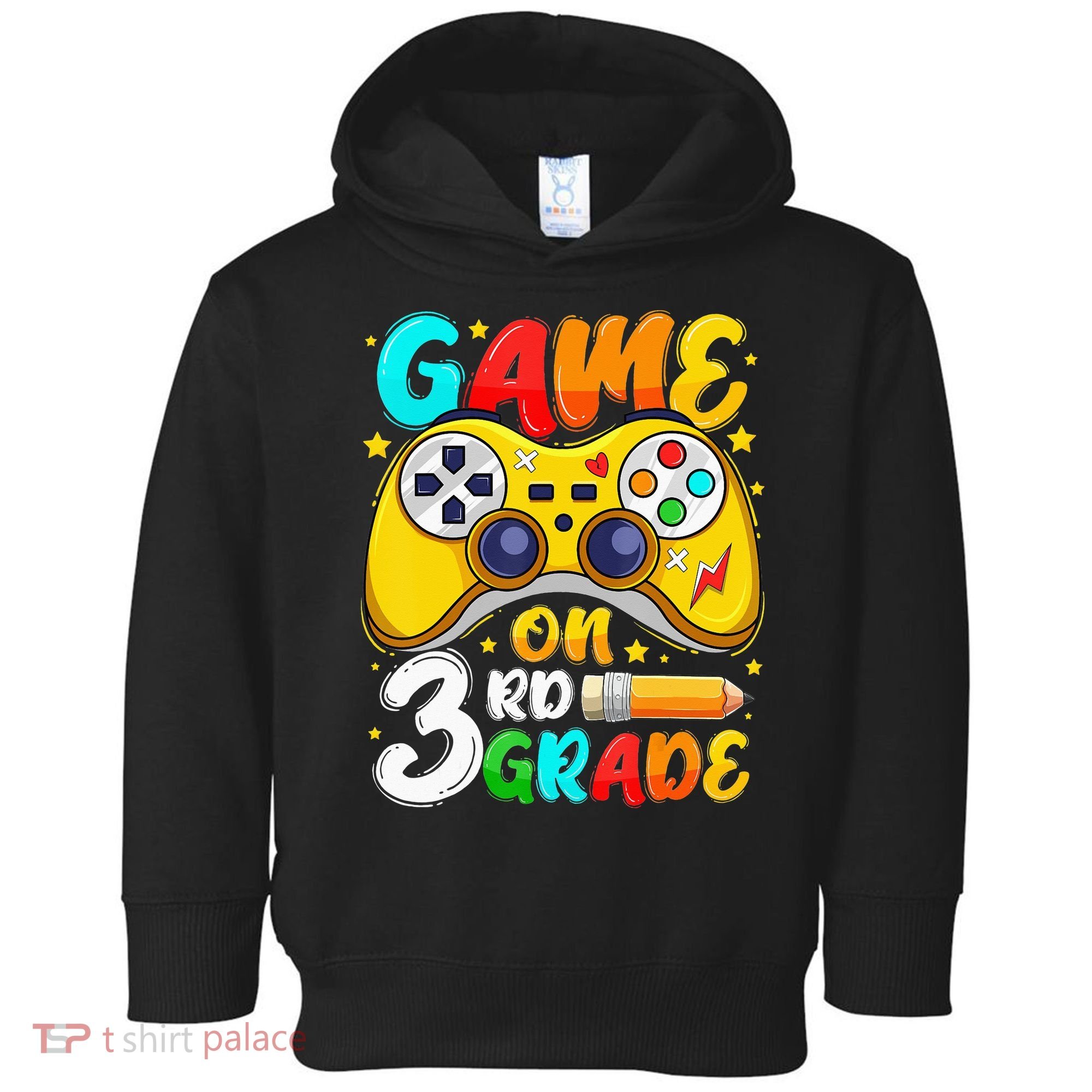 3Rd Grade Level Unlocked Game On 3Rd Grade Back To School Toddler Hoodie