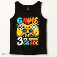 3Rd Grade Level Unlocked Game On 3Rd Grade Back To School Tank Top thumb 2