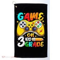 3Rd Grade Level Unlocked Game On 3Rd Grade Back To School Golf Towel thumb 0