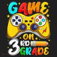3Rd Grade Level Unlocked Game On 3Rd Grade Back To School Golf Towel thumb 3