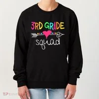 3rd Grade Squad Third Teacher Student Team Back To School Women's Sweatshirt thumb 0